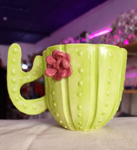 TAZA CERAMICA "CACTUS"