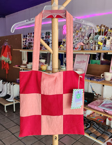 TOTE BAG DISEÑO "CUADROS"