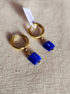 ARETES "PIEDRA AZUL"