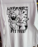 PLAYERA MANGA LARGA "LIVE FAST DIE YOUNG"