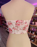 CORSET DISEÑO "FLORES" PIEZA UNICA