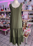 VESTIDO LARGO "VERDE"