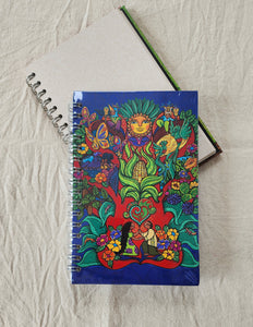 LIBRETA MEDIA PENCA "ARBOL DE LA VIDA"