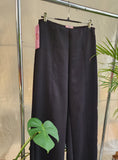 PANTALON PIERNA ANCHA "NEGRO"