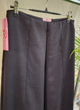 PANTALON PIERNA ANCHA "NEGRO"