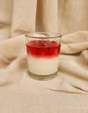 VELA DECORATIVO CON AROMA "FRESAS CON CREMA"