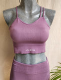 CONJUNTO DEPORTIVO (DOS TIRANTES) COLOR LILA