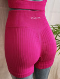 CONJUNTO DEPORTIVO ( ESPALDA CRUZADA) COLOR ROSA