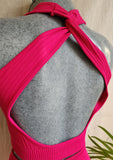 CONJUNTO DEPORTIVO ( ESPALDA CRUZADA) COLOR ROSA