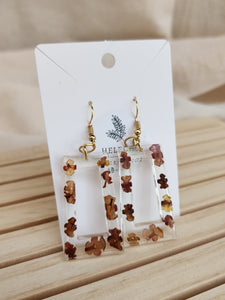 ARETES CON "NATURALEZA MUERTA"