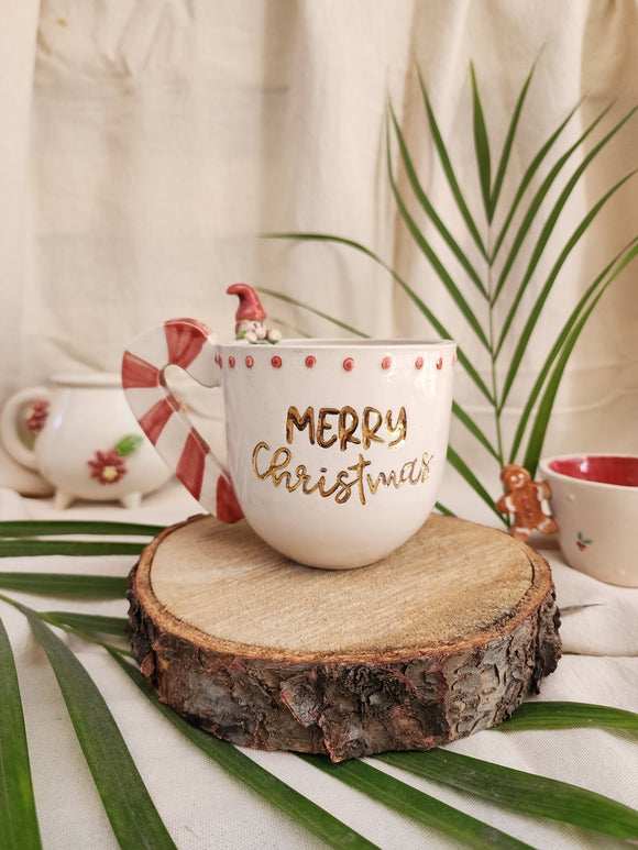 TAZA CERAMICA ¨MERRY CHRISTMAS¨