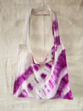 TOTE BAG TIE DYE "PINTADA A MANO" VIOLETA