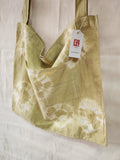 TOTE BAG TIE DYE "PINTADA A MANO" VERDE OLIVO