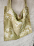 TOTE BAG TIE DYE "PINTADA A MANO" VERDE OLIVO