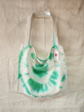TOTE BAG TIE DYE "PINTADA A MANO" VERDE MENTA