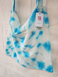 TOTE BAG TIE DYE "PINTADA A MANO" CELESTE