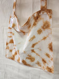 TOTE BAG TIE DYE "PINTADA A MANO" CAFE
