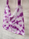 TOTE BAG TIE DYE "PINTADA A MANO" VIOLETA