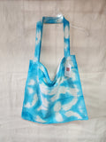 TOTE BAG TIE DYE "PINTADA A MANO" TURQUESA