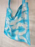 TOTE BAG TIE DYE "PINTADA A MANO" TURQUESA