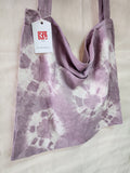 TOTE BAG TIE DYE "PINTADA A MANO" LILA