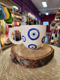 Taza Ceramica "Ojitos Turcos"