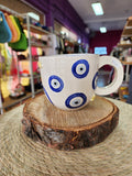 Taza Ceramica "Ojitos Turcos"